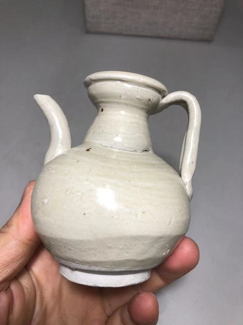 古玩陶瓷北宋，青白釉執(zhí)壺拍賣，當(dāng)前價格1200元