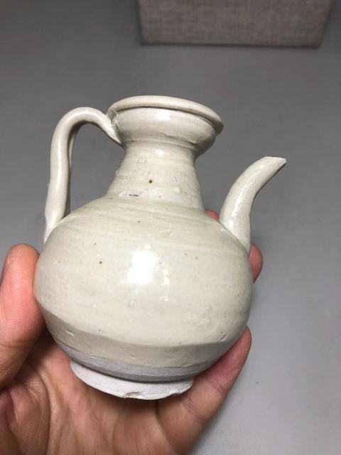 古玩陶瓷北宋，青白釉執(zhí)壺拍賣，當(dāng)前價格1200元