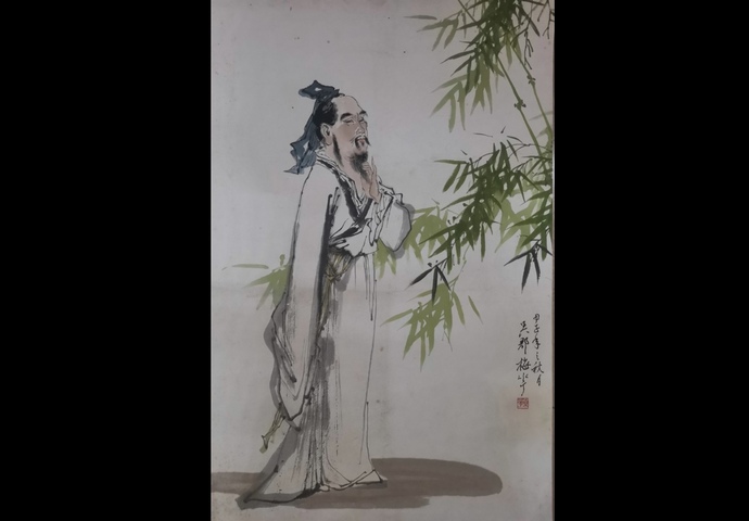 古玩字畫已故連環(huán)畫四小名旦之一海派大師顏梅華人物拍賣,當(dāng)前價格20000元
