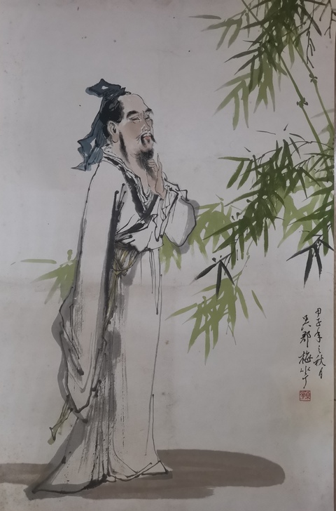 古玩字畫已故連環(huán)畫四小名旦之一海派大師顏梅華人物拍賣,當(dāng)前價格20000元