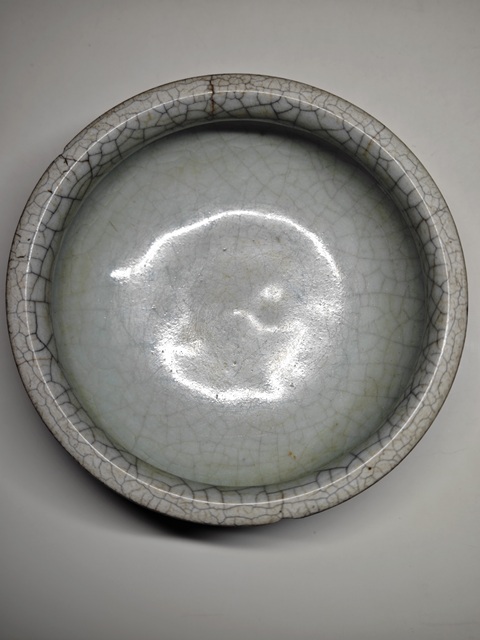 古玩陶瓷清雍乾仿官釉香爐拍賣,當前價格6543元