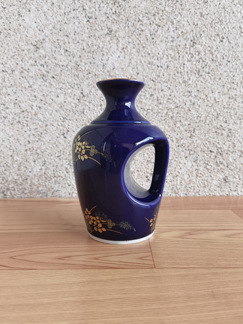 古玩陶瓷藍釉瓶拍賣,當前價格298元