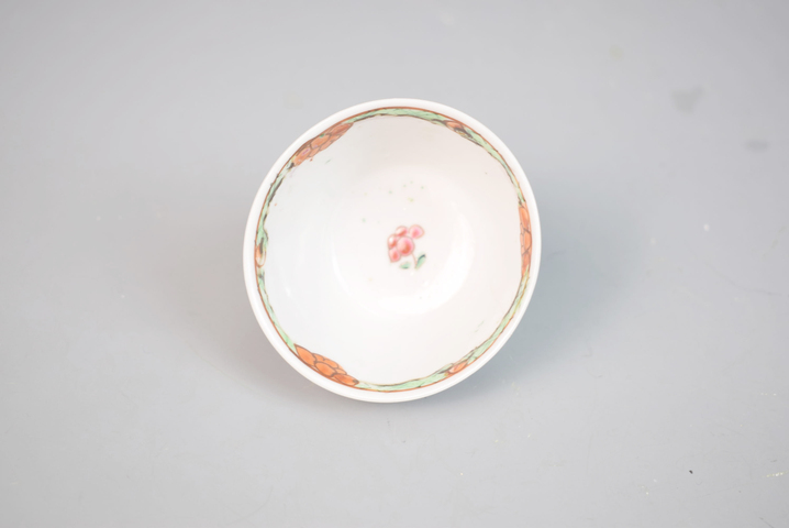 古玩陶瓷雍乾粉彩花卉紋杯碟拍賣，當前價格399元
