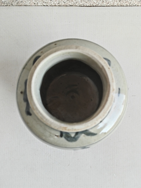 古玩陶瓷青花花卉紋罐拍賣，當前價格680元