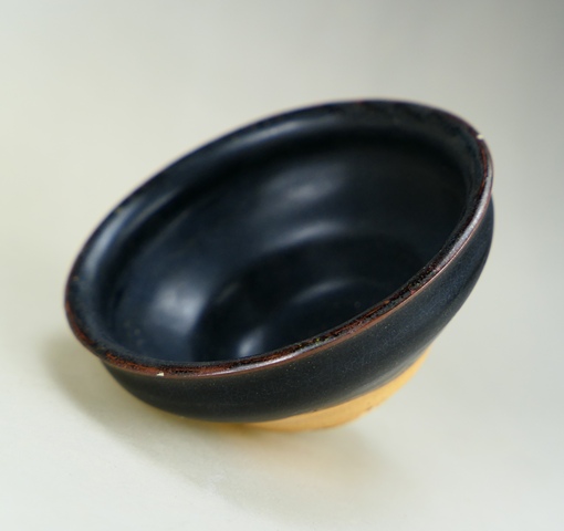古玩陶瓷精品:宋代吉州窯黑釉茶盞(高級茶器)拍賣,當前價格89元