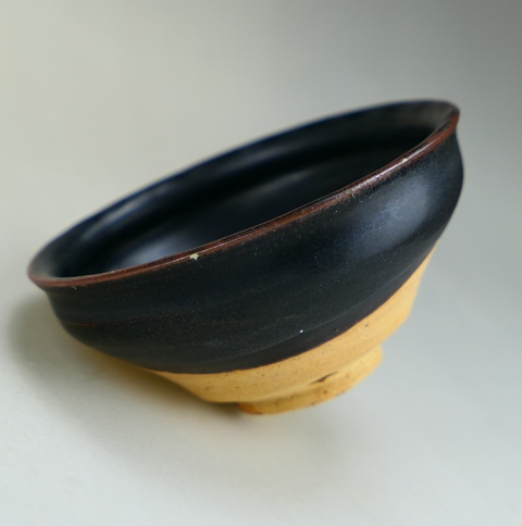 古玩陶瓷精品:宋代吉州窯黑釉茶盞(高級茶器)拍賣,當前價格89元