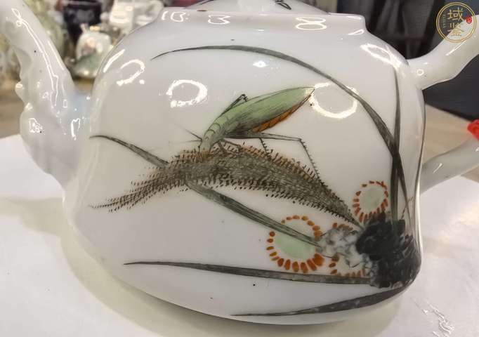 古玩陶瓷飛黃騰達紋執壺拍賣，當前價格1888元