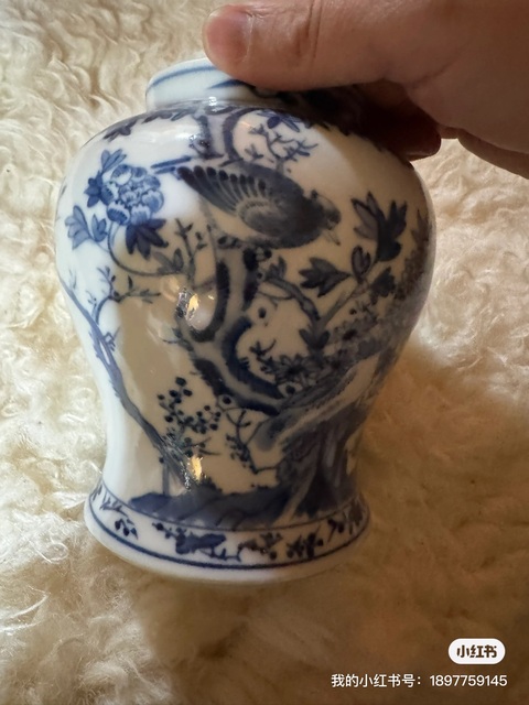 古玩陶瓷花鳥紋罐拍賣,當(dāng)前價格900元