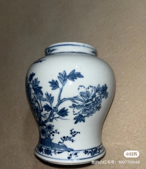 古玩陶瓷花鳥紋罐拍賣,當(dāng)前價格900元