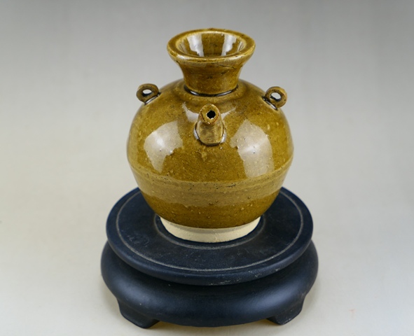 古玩陶瓷精品.清末民初茶葉末釉三系執(zhí)壺拍賣，當(dāng)前價格300元