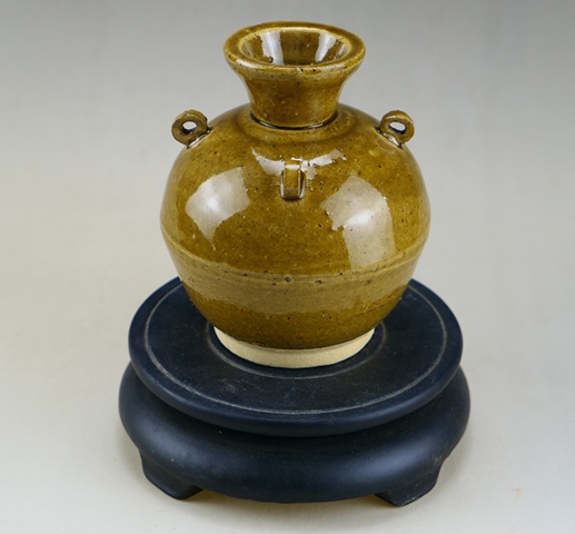 古玩陶瓷精品.清末民初茶葉末釉三系執(zhí)壺拍賣，當(dāng)前價格300元