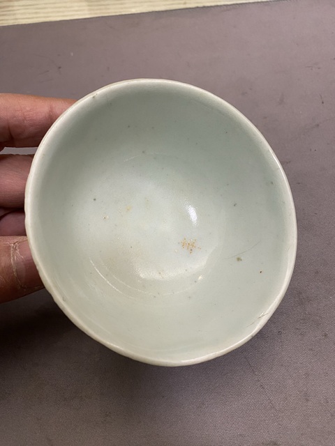 古玩陶瓷青花杯拍賣，當前價格980元