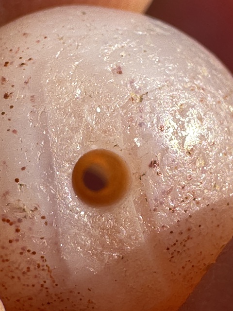 古玩玉器宋、瑪瑙珠(已鑒真)拍賣,當前價格300元