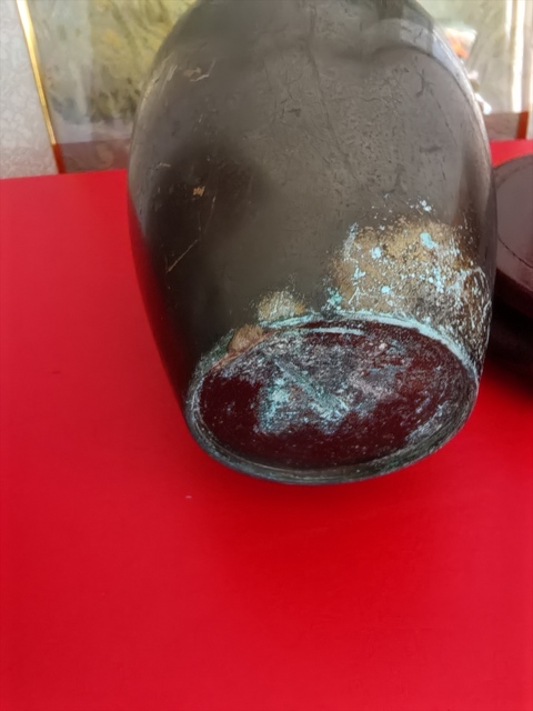 古玩陶瓷花卉紋瓶拍賣,當(dāng)前價(jià)格600元