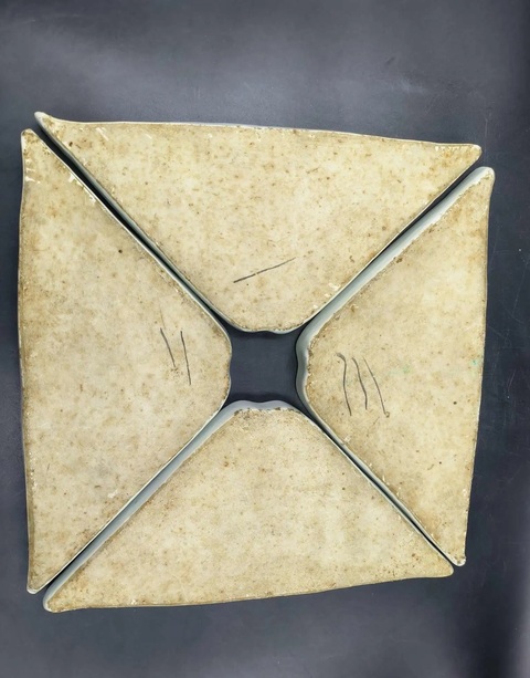 古玩陶瓷淺絳彩人物紋攢盤拍賣，當前價格1699元