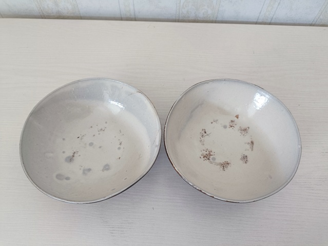 古玩陶瓷元末明初磁州窯淄素碗拍賣，當前價格68元