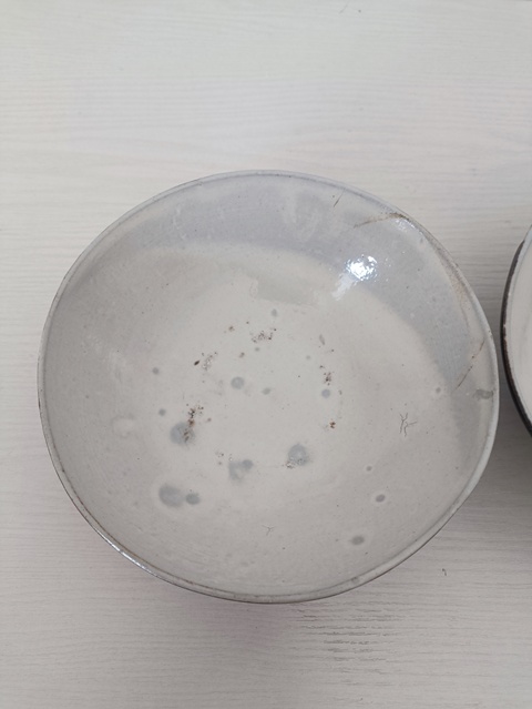 古玩陶瓷元末明初磁州窯淄素碗拍賣，當前價格68元