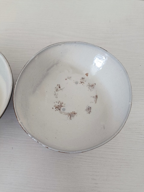古玩陶瓷元末明初磁州窯淄素碗拍賣，當前價格68元