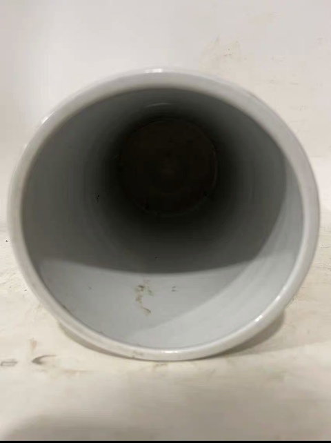 古玩陶瓷淺絳彩花鳥紋帽筒拍賣,當前價格1500元