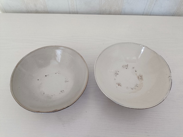 古玩陶瓷元末明初磁州窯淄素碗拍賣,當前價格68元