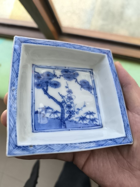 古玩陶瓷清松竹梅青花小洗拍賣(mài),當(dāng)前價(jià)格1800元