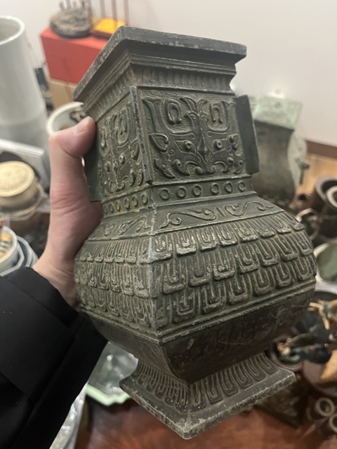古玩雜項清代銅瓶拍賣，當前價格399元