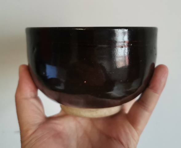 古玩陶瓷磁州窯黑釉深腹缽拍賣,當(dāng)前價格680元