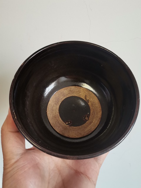 古玩陶瓷磁州窯黑釉深腹缽拍賣,當(dāng)前價格680元