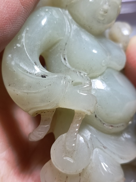 古玩玉器和田玉雕“劉海戲金蟾”拍賣,當前價格6500元