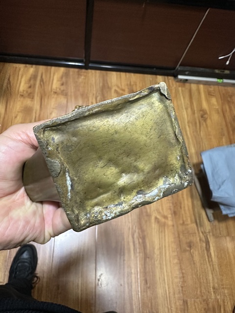 古玩銅器偉人像拍賣，當前價格555元