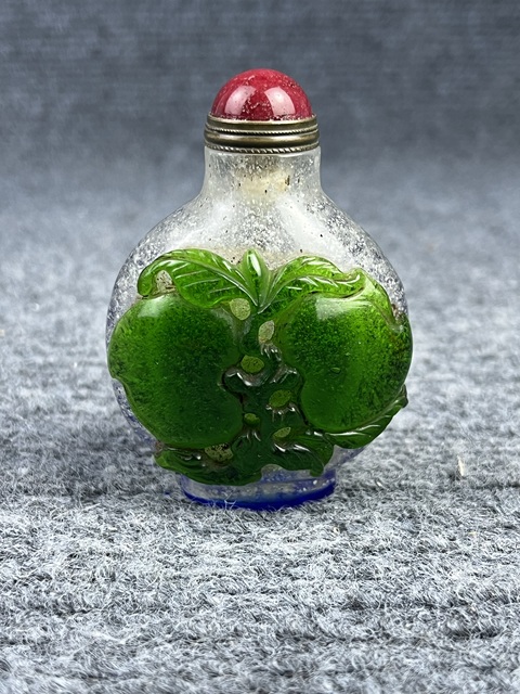 古玩玉器料器鼻煙壺拍賣，當(dāng)前價格999元