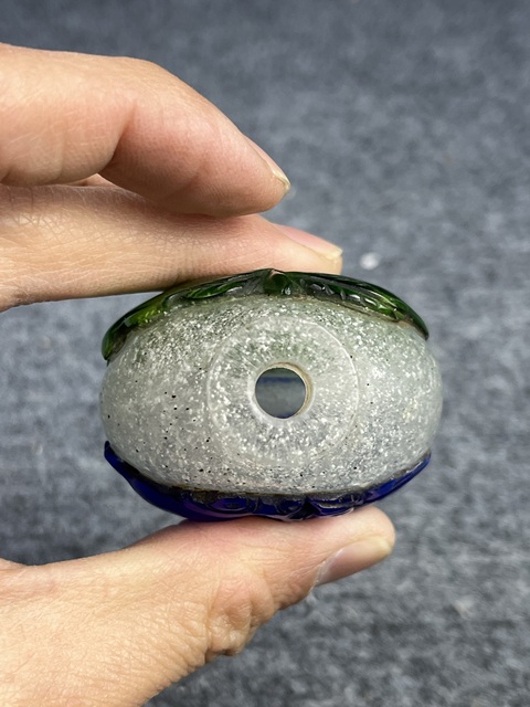 古玩玉器料器鼻煙壺拍賣，當(dāng)前價格999元