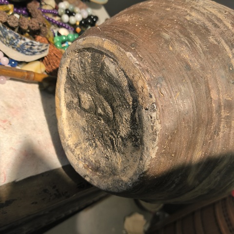 古玩陶瓷放漏青瓷瓶拍賣，當前價格5555元
