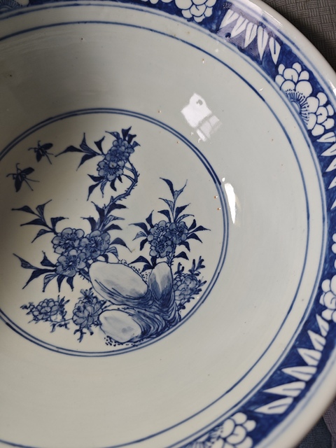 古玩陶瓷青花大碗拍賣，當前價格8000元