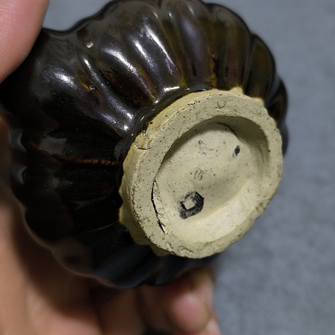 古玩陶瓷黑釉茶壺拍賣,當前價格1800元