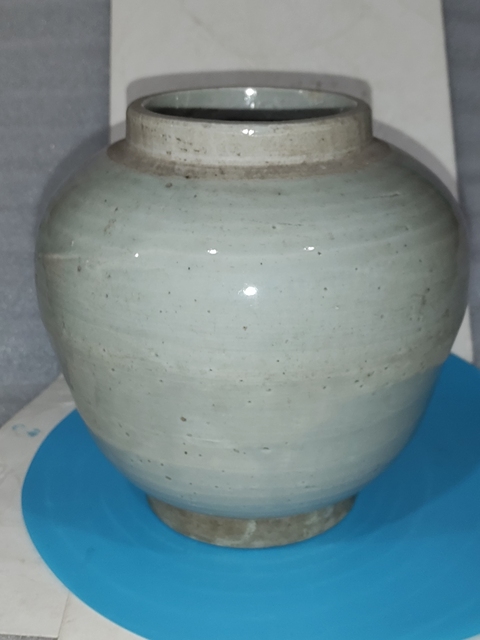 古玩陶瓷龍泉窯系青瓷罐拍賣,當前價格880元