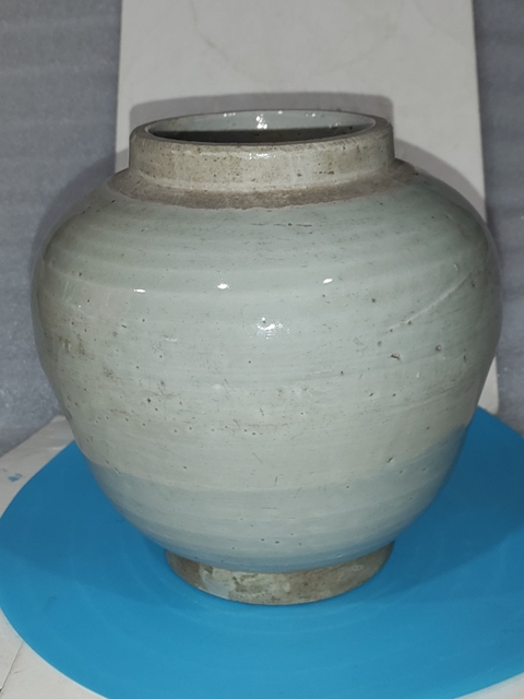古玩陶瓷龍泉窯系青瓷罐拍賣,當前價格880元