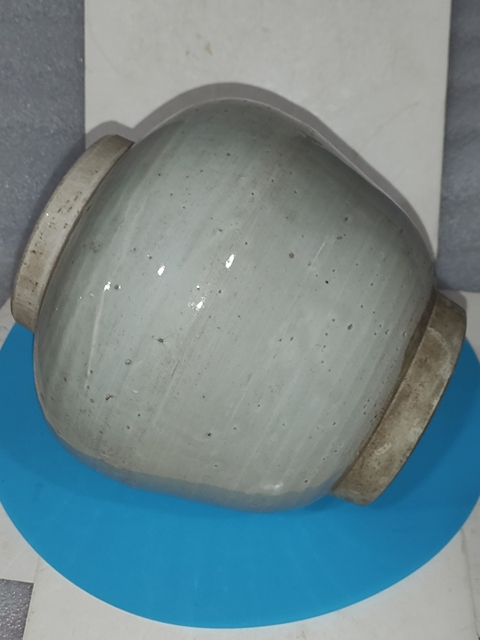 古玩陶瓷龍泉窯系青瓷罐拍賣,當前價格880元