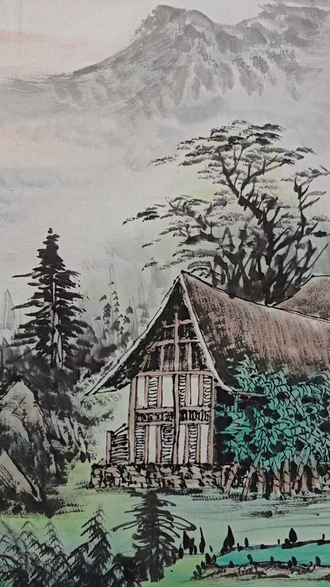 古玩字畫(huà)馬翰山水拍賣(mài),當(dāng)前價(jià)格1000元