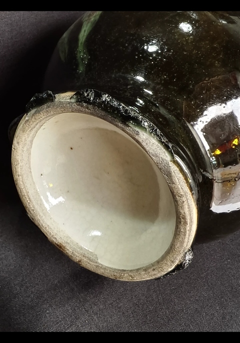 古玩陶瓷三陽開泰品種盤口瓶拍賣，當前價格11000元