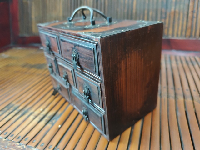 古玩雜項晚清蘇作紅木文具箱拍賣,當前價格25000元