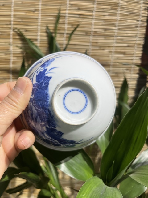 古玩陶瓷青花富貴白頭鳥紋碗拍賣,當前價格5500元