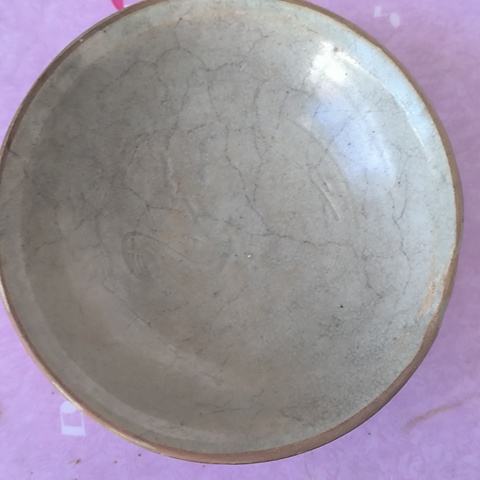 古玩陶瓷青白釉刻仰蓮紋碗拍賣，當前價格480元