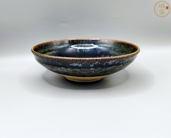 古玩陶瓷元代黑釉窯變釉碗拍賣，當(dāng)前價(jià)格5000元