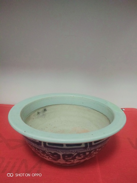 古玩陶瓷青花夔龍紋香爐拍賣,當前價格689元