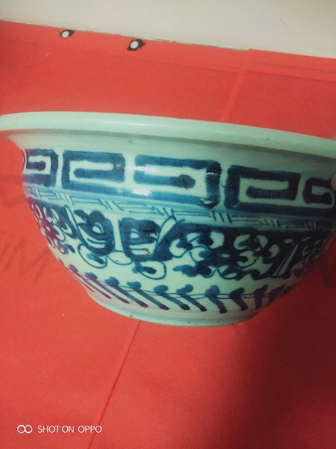 古玩陶瓷青花夔龍紋香爐拍賣,當前價格689元