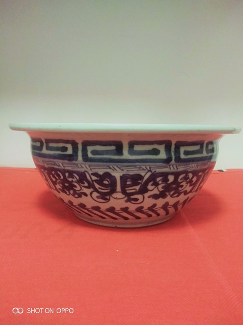 古玩陶瓷青花夔龍紋香爐拍賣,當前價格689元