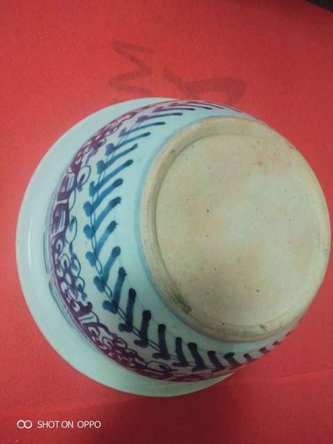 古玩陶瓷青花夔龍紋香爐拍賣,當前價格689元