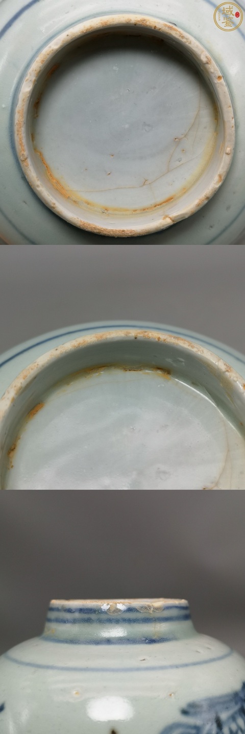古玩陶瓷青花花卉紋碗拍賣，當前價格666元