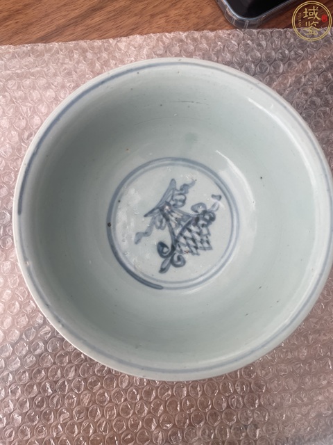 古玩陶瓷青花花卉紋碗拍賣，當前價格666元
